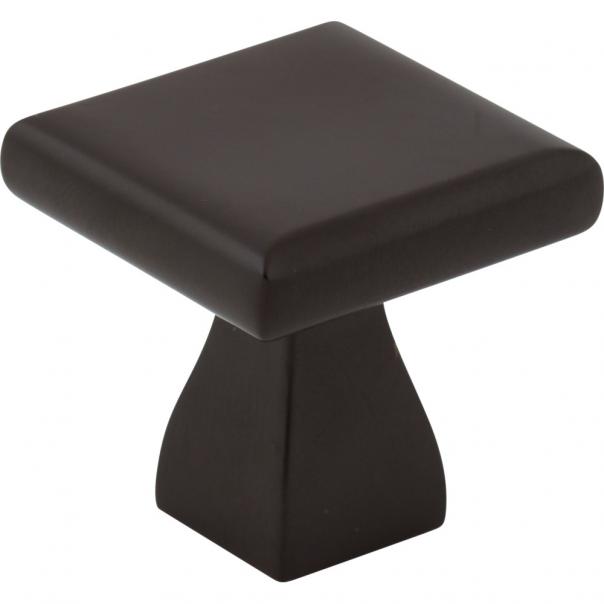 Hadly Square Knob Matte Black 449MB