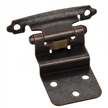 3/8 Inset Hinges Oil Rubbed Bronze pair W/Screws P5922DBAC