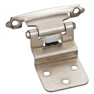 3/8 Inset Hinges Satin Nickel pair w/screws P5922SN